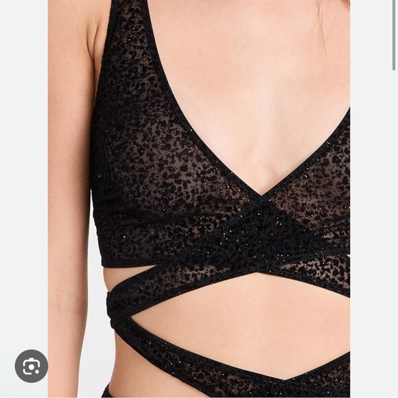 🔥NWOT Coco De Mer Black Ava Bodysuit Small - Picture 3 of 9